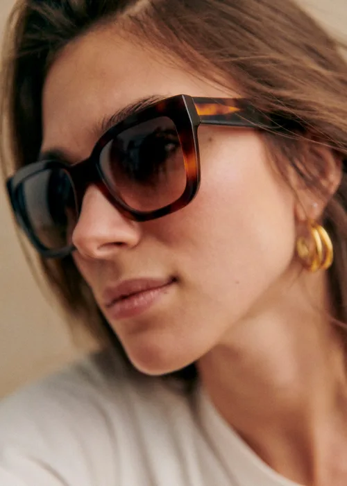 Lunettes de soleil Mila - Écailles Claires — image 8