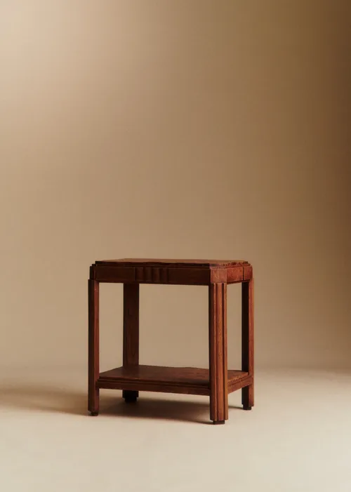 Table d'appoint en loupe d'orme - Loupe d'orme — image 3