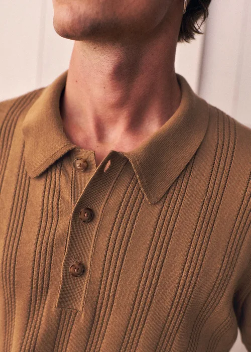 Polo Maille Rio - Camel — image 6