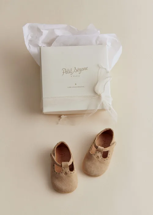 Chaussons Merveille - Daim Sable — image 3