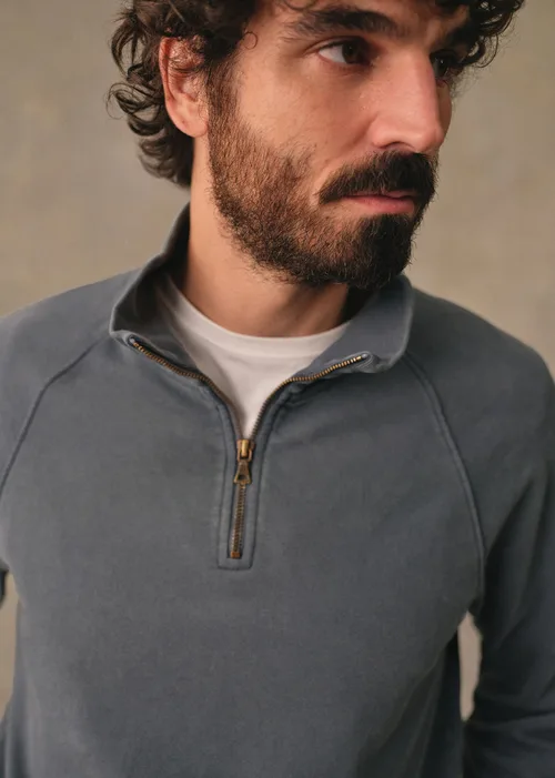 Sweatshirt Harlin - Bleu Acier Délavé — image 5