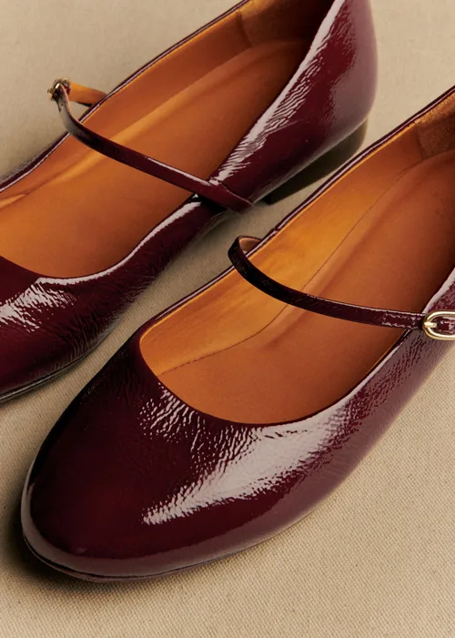 Ballerines Low Méline - Pourpre Vernis — image 4