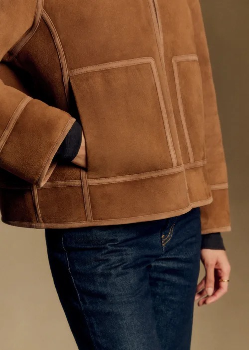 Manteau Calixte - Marron — image 3