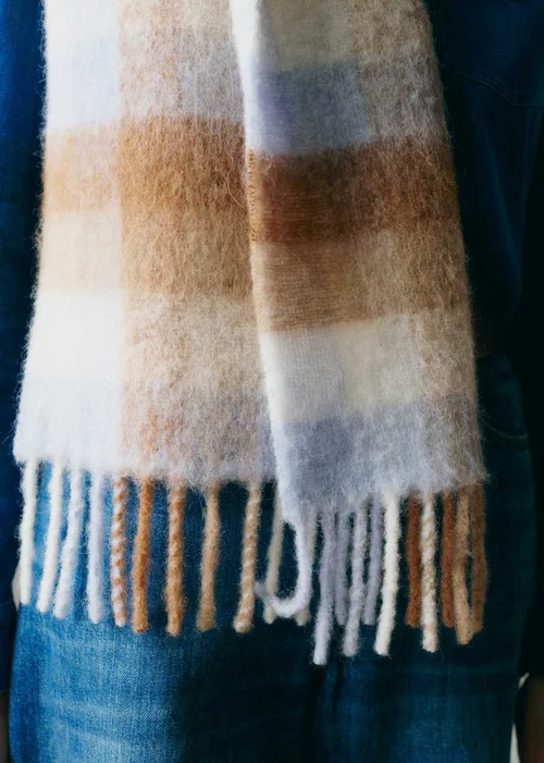 Echarpe Louise - Beige Lila Ecru — image 3