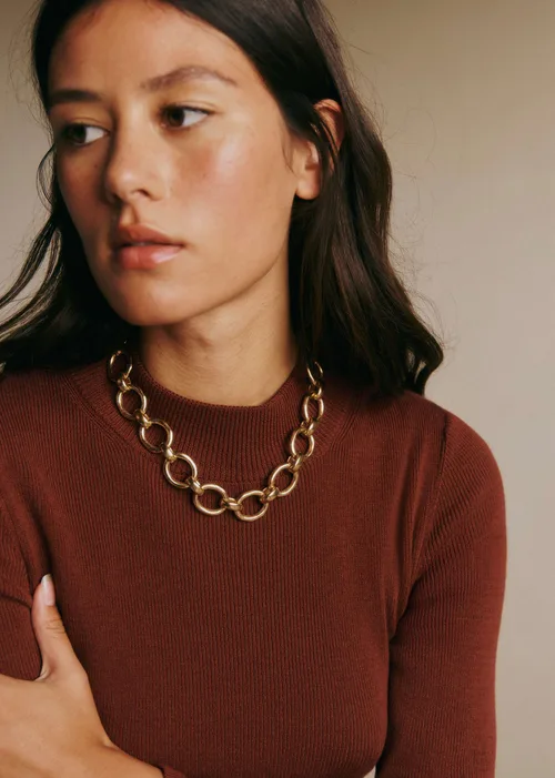 Collier Agathe - Doré — image 4