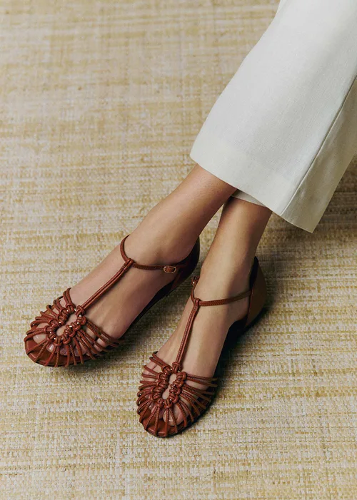 Sandales Low Mira - Cuir Naturel — image 7