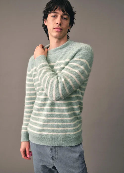 Pull Arwin - Vert d'Eau / Écru — image 5