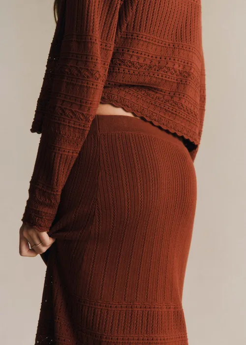 Jupe BELLINA - Havane — image 3
