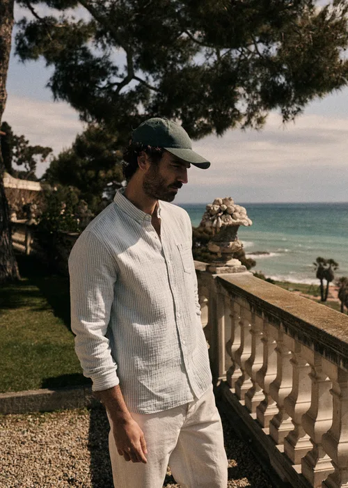 Chemise Luke - Rayures Bleu / Blanc — image 5