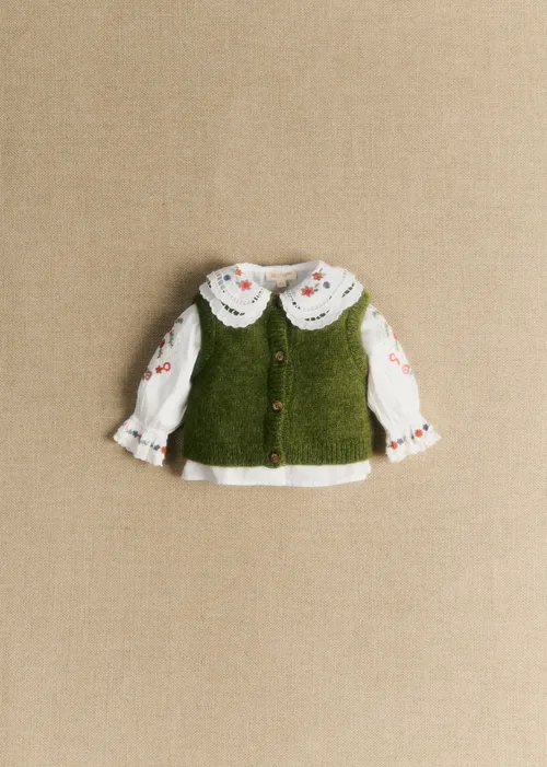 Gilet Charlot - Vert Milan