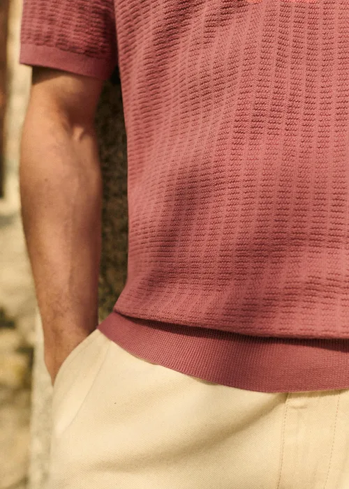 Polo Maille Pablo - Vieux Rose — image 4