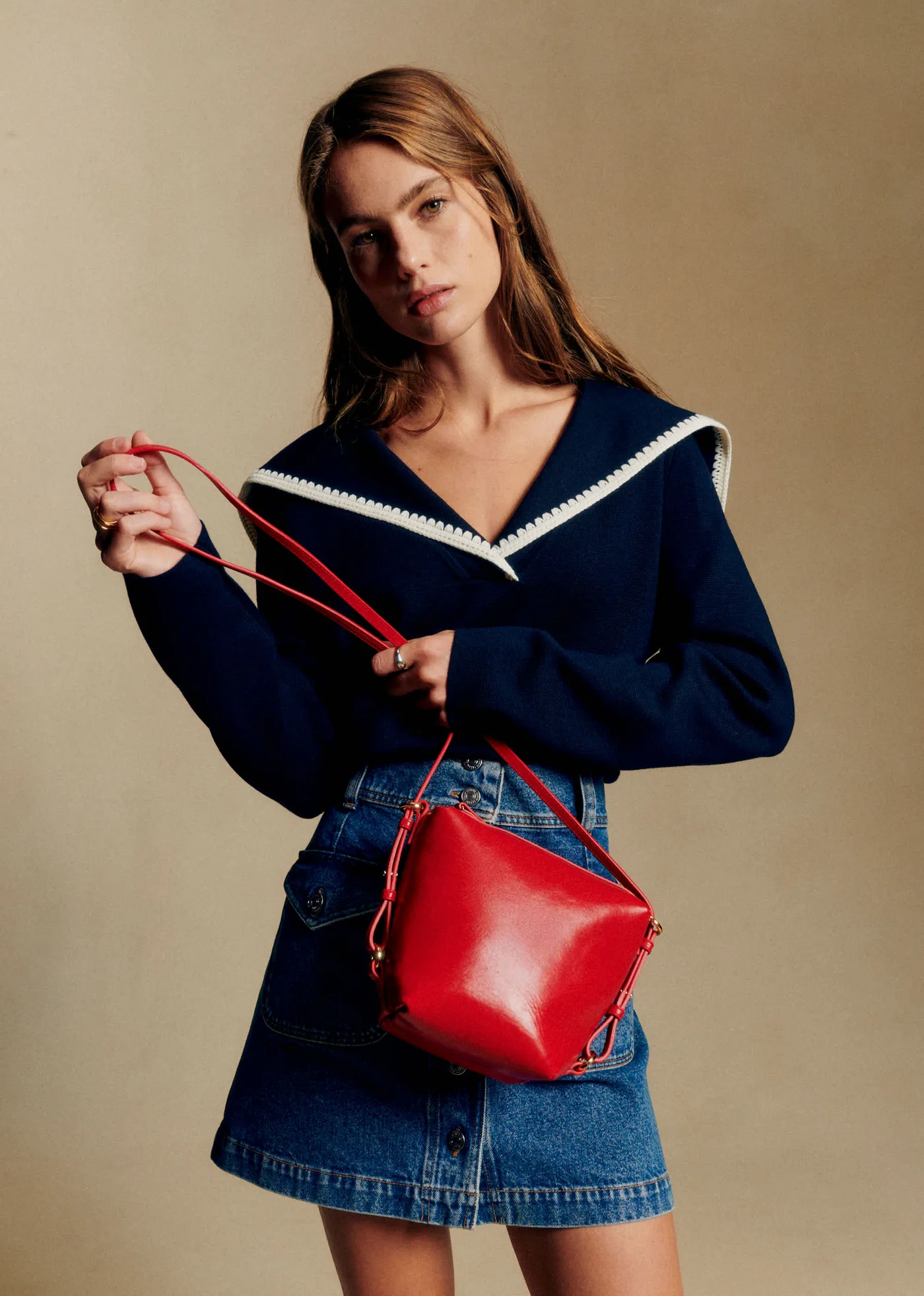 Sac Lou - Rouge Vintage