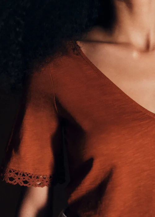 T-Shirt Lorna - Rouille — image 3
