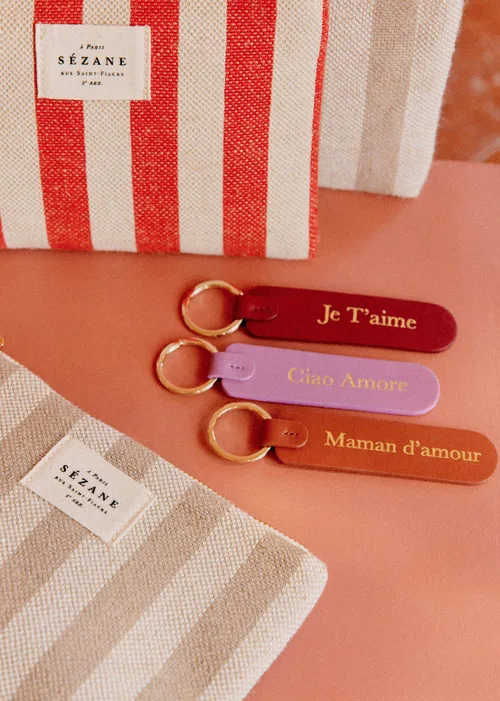 Porte-clés - Rouge " Je t'aime " — image 4