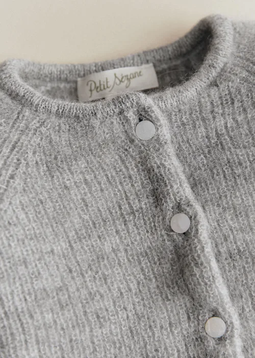 Gilet Gaspard - Gris Chiné Clair — image 4