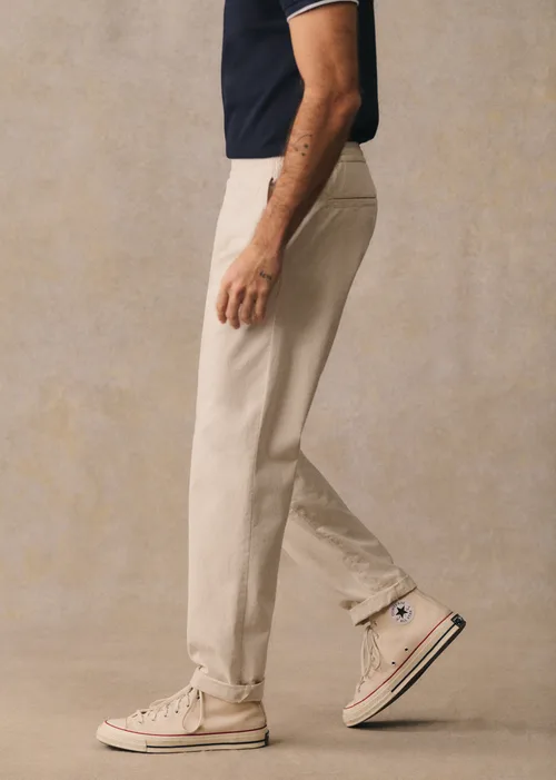 Pantalon Danny Coton Lin - Naturel — image 5