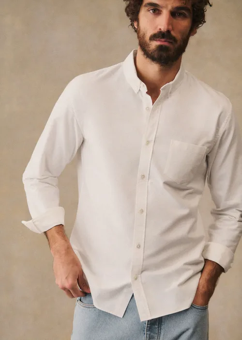 Chemise Charlie Oxford - Blanc — image 6