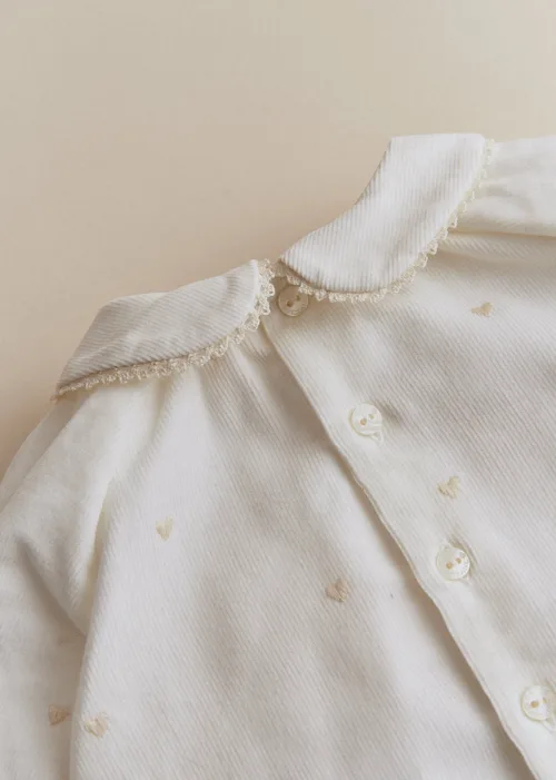 Blouse Lilou - Crème / Coeur doux — image 5
