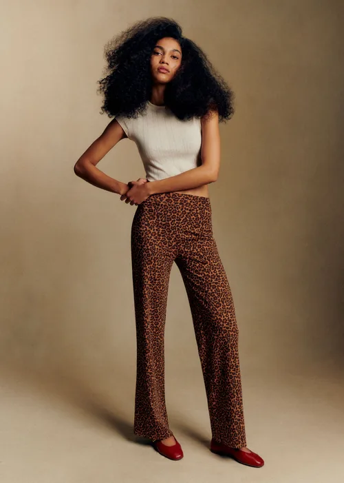 Pantalon Livio - Imprimé Léopard — image 3