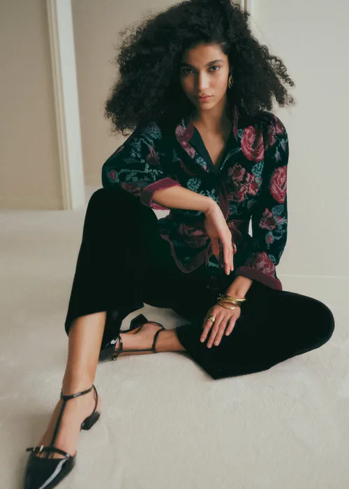 Veste Athais - Noir Rose — image 3