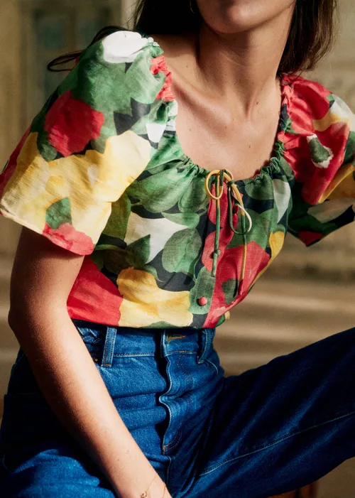 Blouse Vikaly - Imprimé Azalia — image 5
