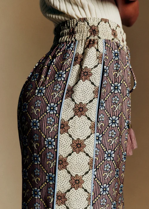 Pantalon Fabbio - Sézane x Antoinette Poisson - Imprimé Coeur Garance — image 3
