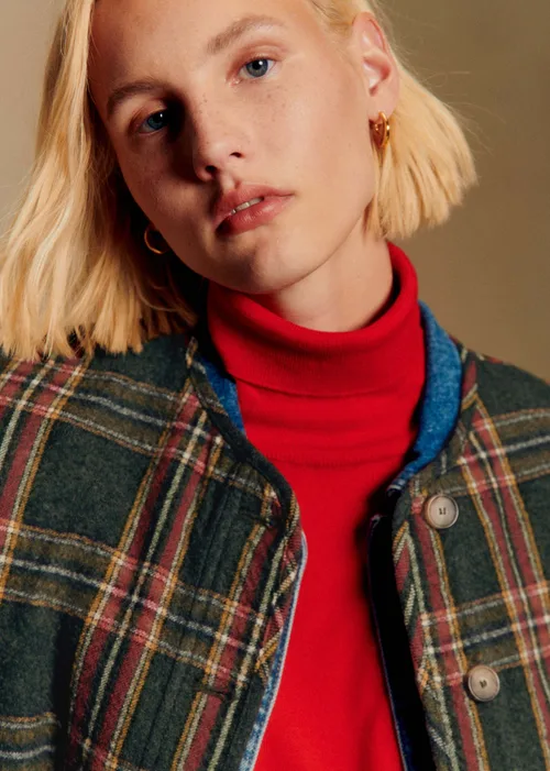 Veste Freddy - Carreaux Vert et Rouge — image 3