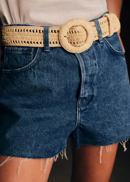 Ceinture Nella - Raphia Naturel — image 3