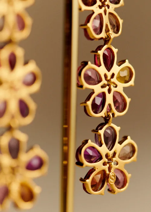 Boucles d'oreilles Blair - Rose Multi — image 5