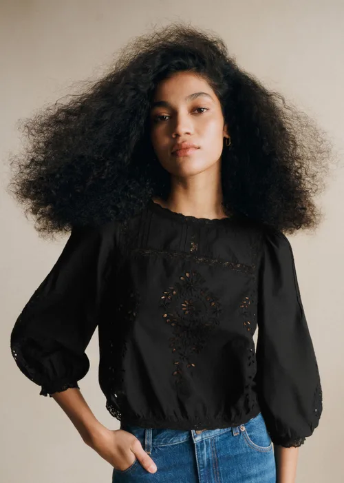Blouse Enea - Noir