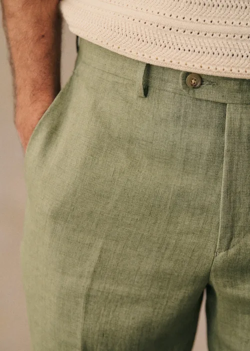 Pantalon Deon - Vert Chiné — image 3