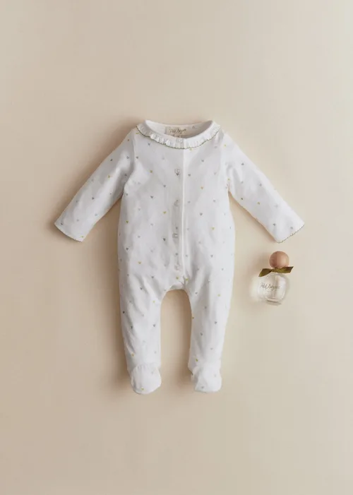 Pyjama Cléophée - Imprimé Coeur Croisillon Pastel