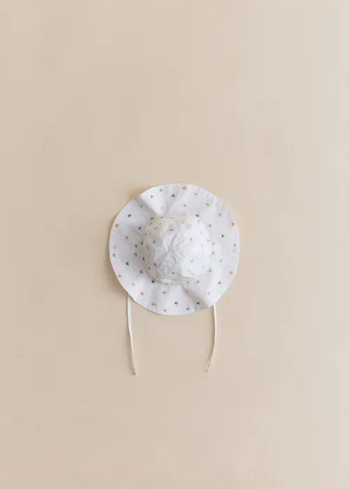 Chapeau Shilah - Blanc / Broderies Multico — image 4