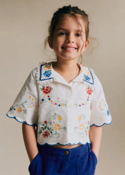 Chemise Hedda - Broderie Placée Spring — image 2