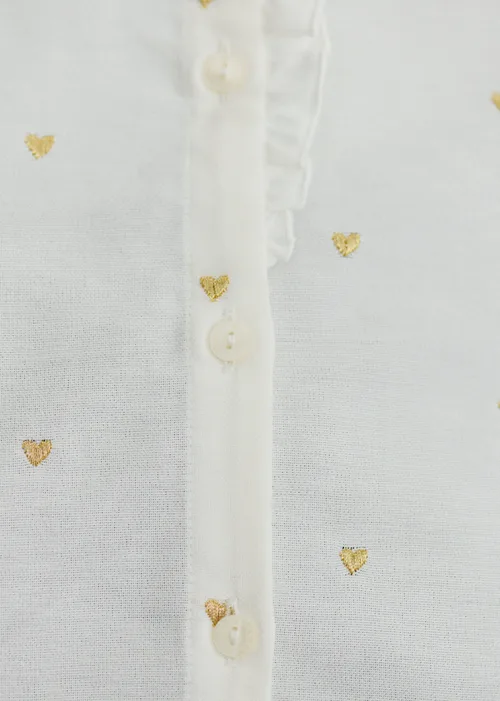 Chemise Chlo - Broderie Coeur Doré — image 3