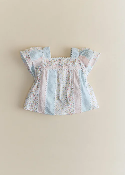 Blouse Eugenie - Patchwork Petites Fleurs — image 5