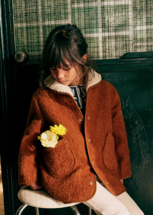 Manteau Mia - Cannelle — image 2
