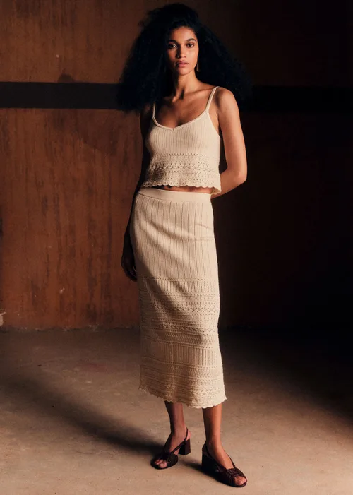 Jupe BELLINA - Naturel — image 4