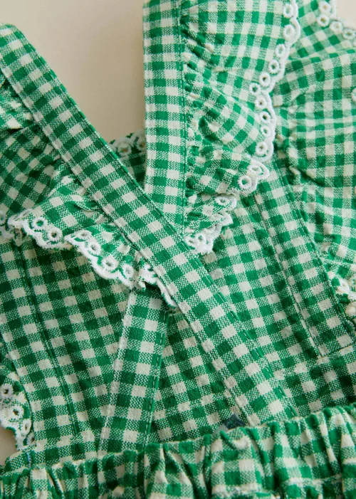 Robe Aurore - Vichy Vert — image 6