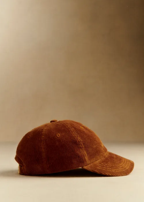 Casquette velours côtelé - Camel — image 3