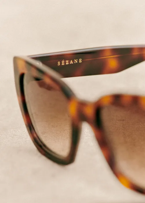 Lunettes de soleil Mila - Écailles Claires — image 4