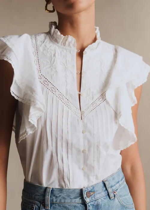 Blouse Deven - Ecru — image 2