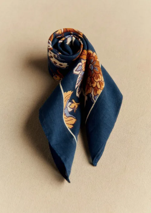 Foulard Gaston - Maxi Fleur Indienne — image 5
