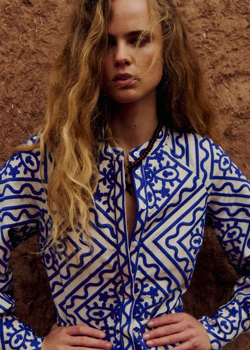 Robe Alizia - Bleu — image 3