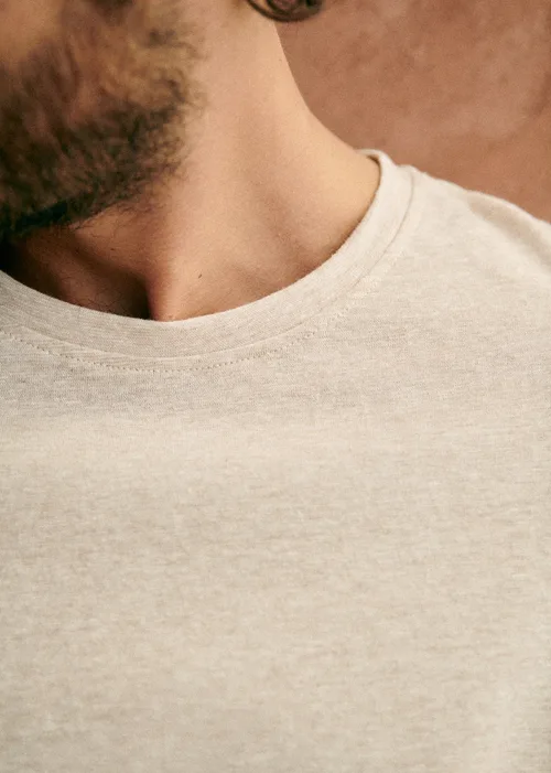 T-Shirt Fabio - Beige Chiné — image 3