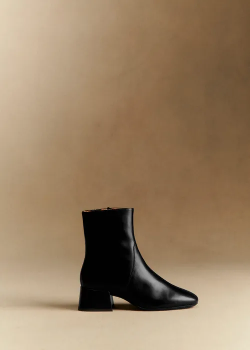 Bottines Low Paulette - Noir Glacé — image 3