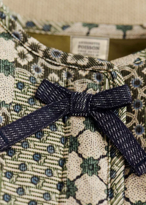 Manteau Sari - Petit Sézane x Antoinette Poisson - Imprimé Patchwork Dominote — image 5