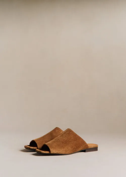 Mules Low Bruna - Taupe Kaki — image 6