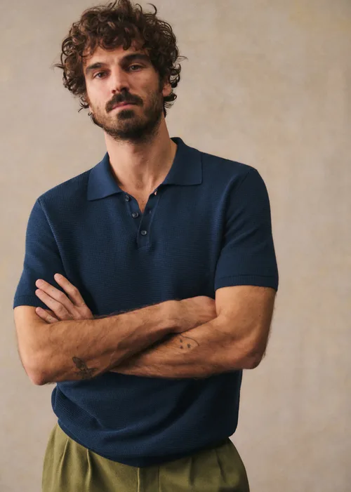 Polo Maille Simeone - Marine — image 3
