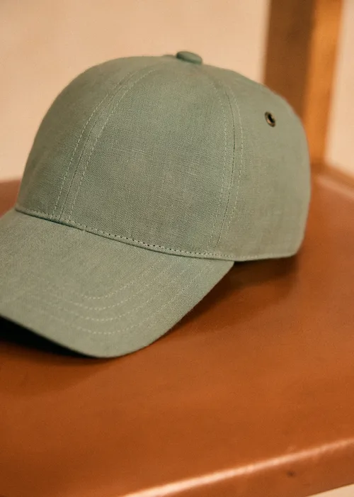 Casquette Chase Lin - Vert Argile — image 3